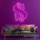 Dollar Neon Sign - Custom Neon Signs | LED Neon Signs | Zanvis Neon®