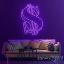 Dollar Neon Sign - Custom Neon Signs | LED Neon Signs | Zanvis Neon®