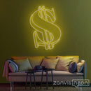 Dollar Neon Sign - Custom Neon Signs | LED Neon Signs | Zanvis Neon®