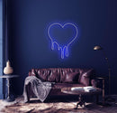 Dripping Love Neon Sign - Custom Neon Signs | LED Neon Signs | Zanvis Neon®