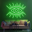 Eye Neon Sign - Custom Neon Signs | LED Neon Signs | Zanvis Neon®