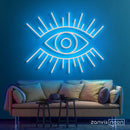 Eye Neon Sign - Custom Neon Signs | LED Neon Signs | Zanvis Neon®