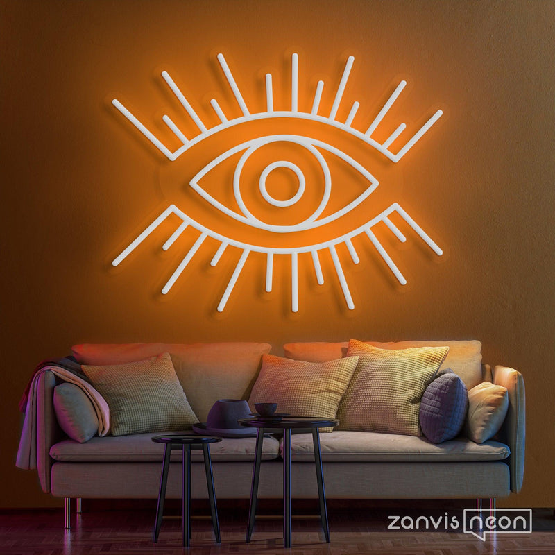 Eye Neon Sign - Custom Neon Signs | LED Neon Signs | Zanvis Neon®