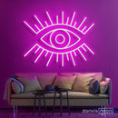 Eye Neon Sign - Custom Neon Signs | LED Neon Signs | Zanvis Neon®