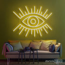 Eye Neon Sign - Custom Neon Signs | LED Neon Signs | Zanvis Neon®