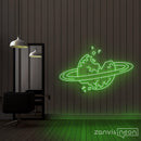 Fallen Planet Neon Sign - Custom Neon Signs | LED Neon Signs | Zanvis Neon®