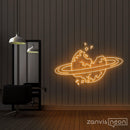 Fallen Planet Neon Sign - Custom Neon Signs | LED Neon Signs | Zanvis Neon®