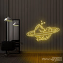 Fallen Planet Neon Sign - Custom Neon Signs | LED Neon Signs | Zanvis Neon®