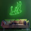 Falling Neon Sign - Custom Neon Signs | LED Neon Signs | Zanvis Neon®