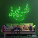 Falling Into Space Neon Sign - Custom Neon Signs | LED Neon Signs | Zanvis Neon®