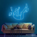 Falling Into Space Neon Sign - Custom Neon Signs | LED Neon Signs | Zanvis Neon®