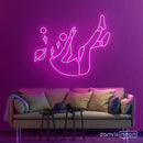 Falling Into Space Neon Sign - Custom Neon Signs | LED Neon Signs | Zanvis Neon®