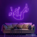 Falling Into Space Neon Sign - Custom Neon Signs | LED Neon Signs | Zanvis Neon®