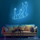 Falling Neon Sign - Custom Neon Signs | LED Neon Signs | Zanvis Neon®