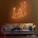 Falling Neon Sign - Custom Neon Signs | LED Neon Signs | Zanvis Neon®