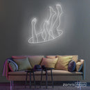 Falling Neon Sign - Custom Neon Signs | LED Neon Signs | Zanvis Neon®
