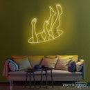 Falling Neon Sign - Custom Neon Signs | LED Neon Signs | Zanvis Neon®