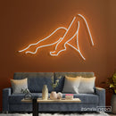 Sexy Female Legs Neon Sign - Custom Neon Signs | LED Neon Signs | Zanvis Neon®