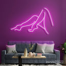 Sexy Female Legs Neon Sign - Custom Neon Signs | LED Neon Signs | Zanvis Neon®