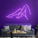 Sexy Female Legs Neon Sign - Custom Neon Signs | LED Neon Signs | Zanvis Neon®