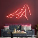 Sexy Female Legs Neon Sign - Custom Neon Signs | LED Neon Signs | Zanvis Neon®