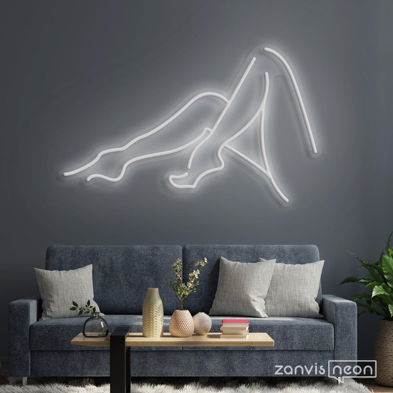 Sexy Female Legs Neon Sign - Custom Neon Signs | LED Neon Signs | Zanvis Neon®