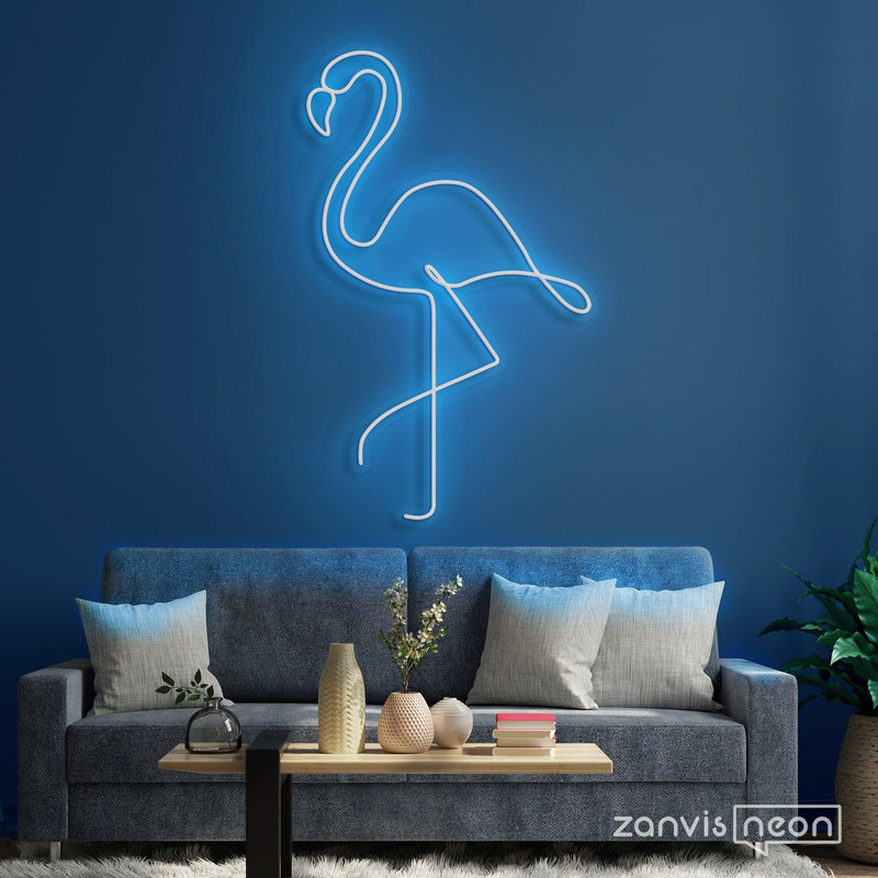 Flamingo Neon Sign - Custom Neon Signs | LED Neon Signs | Zanvis Neon®