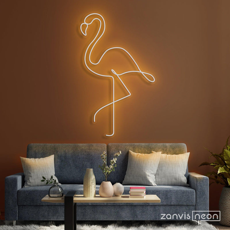 Flamingo Neon Sign - Custom Neon Signs | LED Neon Signs | Zanvis Neon®