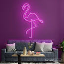 Flamingo Neon Sign - Custom Neon Signs | LED Neon Signs | Zanvis Neon®
