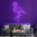 Flamingo Neon Sign - Custom Neon Signs | LED Neon Signs | Zanvis Neon®