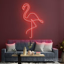 Flamingo Neon Sign - Custom Neon Signs | LED Neon Signs | Zanvis Neon®