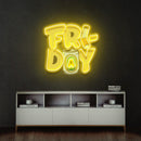 Friday Led Neon Acrylic Artwork - Custom Neon Signs | LED Neon Signs | Zanvis Neon®