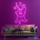 Galaxy Brain Neon Sign - Custom Neon Signs | LED Neon Signs | Zanvis Neon®