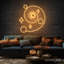 Galaxy Neon Sign - Custom Neon Signs | LED Neon Signs | Zanvis Neon®