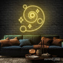 Galaxy Neon Sign - Custom Neon Signs | LED Neon Signs | Zanvis Neon®