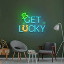 Get Lucky Saint Patrick Day LED Neon Signs - Custom Neon Signs | LED Neon Signs | Zanvis Neon®