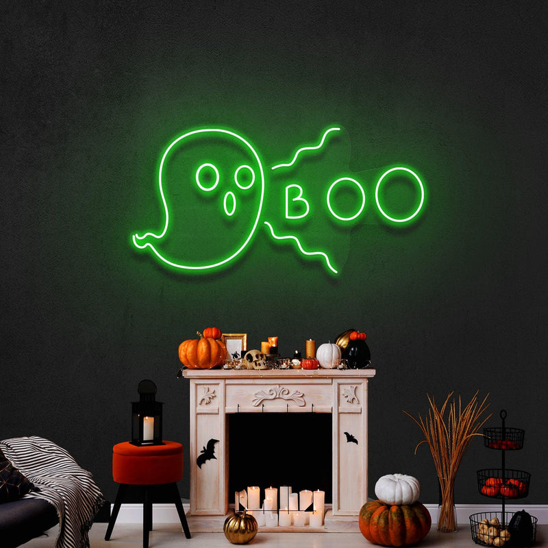 Ghost boo Led Neon Sign Halloween Light Decor