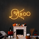 Ghost boo Led Neon Sign Halloween Light Decor