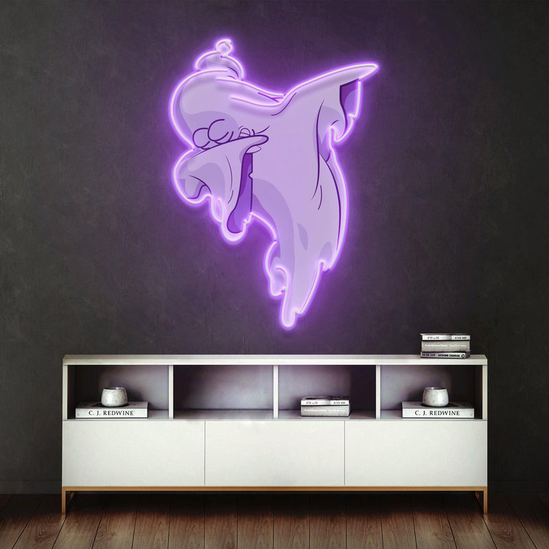 Ghost Dab Led Neon Acrylic Artwork - Custom Neon Signs | LED Neon Signs | Zanvis Neon®