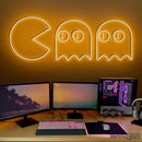 Ghost Chasing Neon Sign - Custom Neon Signs | LED Neon Signs | Zanvis Neon®