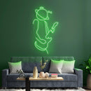 Guitar Space Neon Sign - Custom Neon Signs | LED Neon Signs | Zanvis Neon®