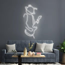 Guitar Space Neon Sign - Custom Neon Signs | LED Neon Signs | Zanvis Neon®