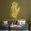 Guitar Space Neon Sign - Custom Neon Signs | LED Neon Signs | Zanvis Neon®