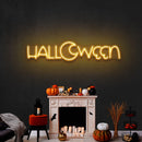 Halloween Moon Led Neon Sign Halloween Light Decor