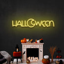 Halloween Moon Led Neon Sign Halloween Light Decor