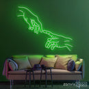 Hand Of God Neon Sign - Custom Neon Signs | LED Neon Signs | Zanvis Neon®
