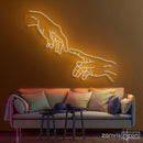 Hand Of God Neon Sign - Custom Neon Signs | LED Neon Signs | Zanvis Neon®