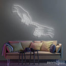 Hand Of God Neon Sign - Custom Neon Signs | LED Neon Signs | Zanvis Neon®