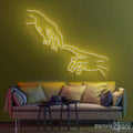 Hand Of God Neon Sign - Custom Neon Signs | LED Neon Signs | Zanvis Neon®
