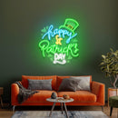 Happy Saint Patrick Day LED Neon Signs - Custom Neon Signs | LED Neon Signs | Zanvis Neon®
